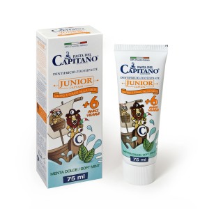 Pasta del Capitano dla dzieci Miętowa - od 6 lat (75 ml)
